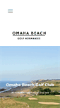 Mobile Screenshot of omahabeachgolfclub.com